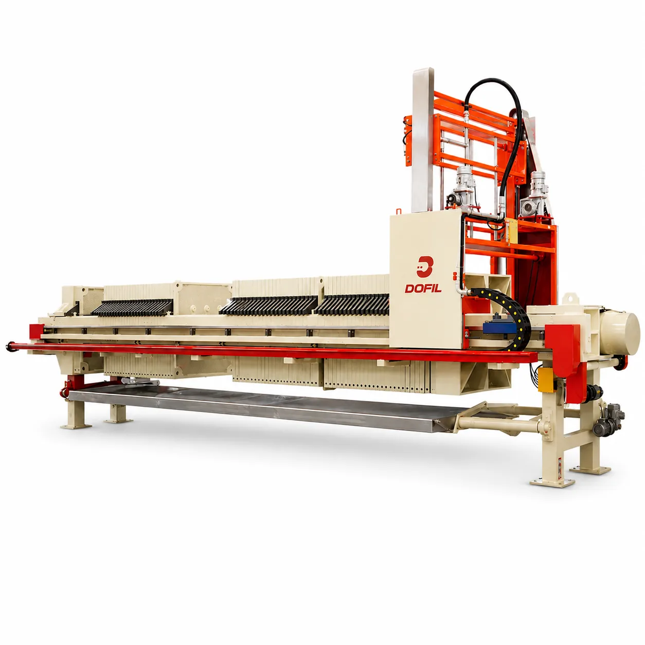 1250 automatic filter press with cake washing system