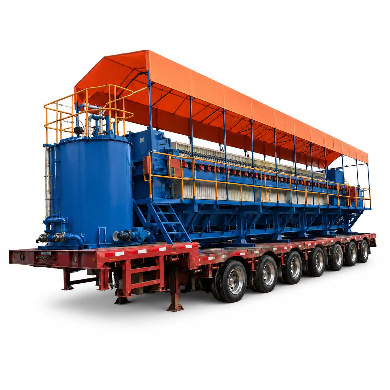 DOFIL mobile filter press equipment