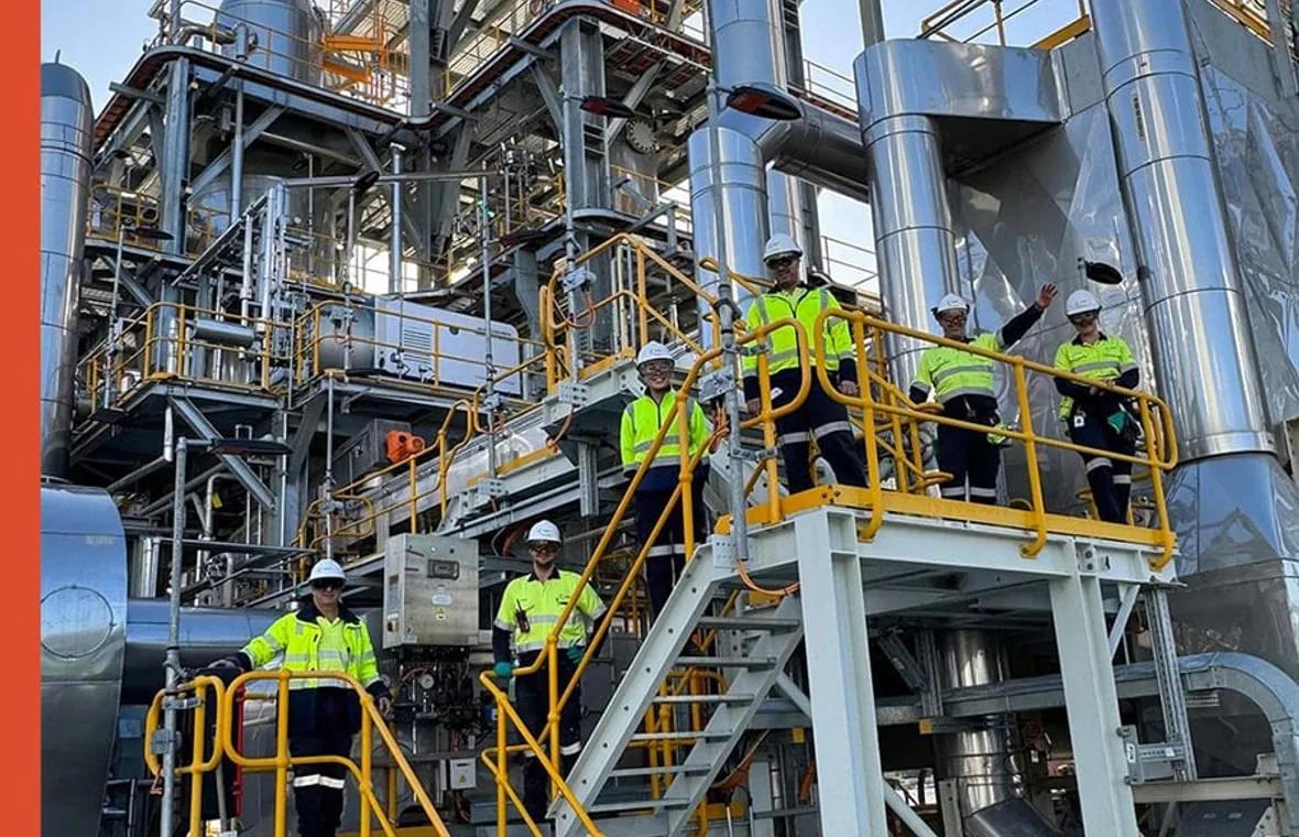Chemical process filtration site